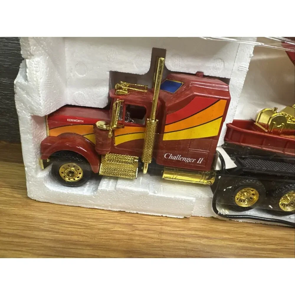 1985 Challenger II Remote Control Truck Transport Sailboat ~New No Box